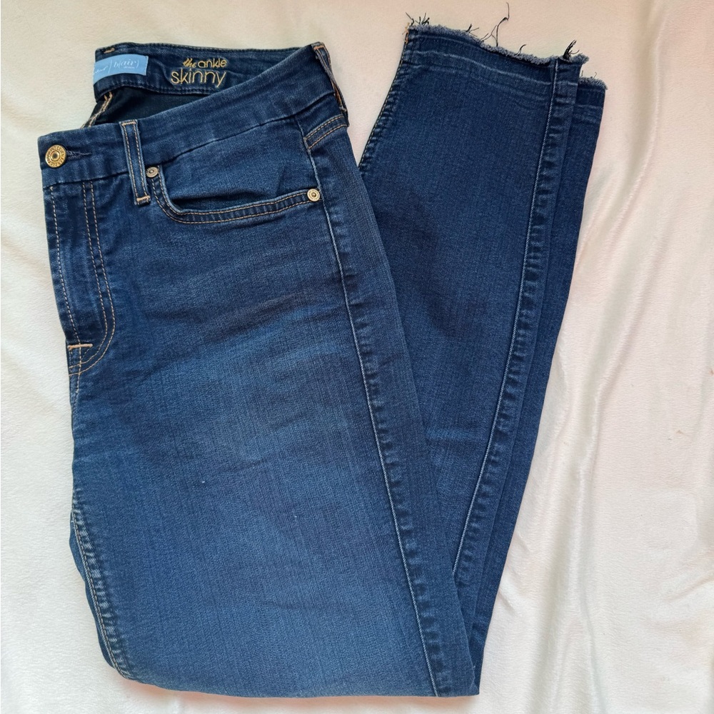 7 for all Mankind “the ankle skinny” jeans